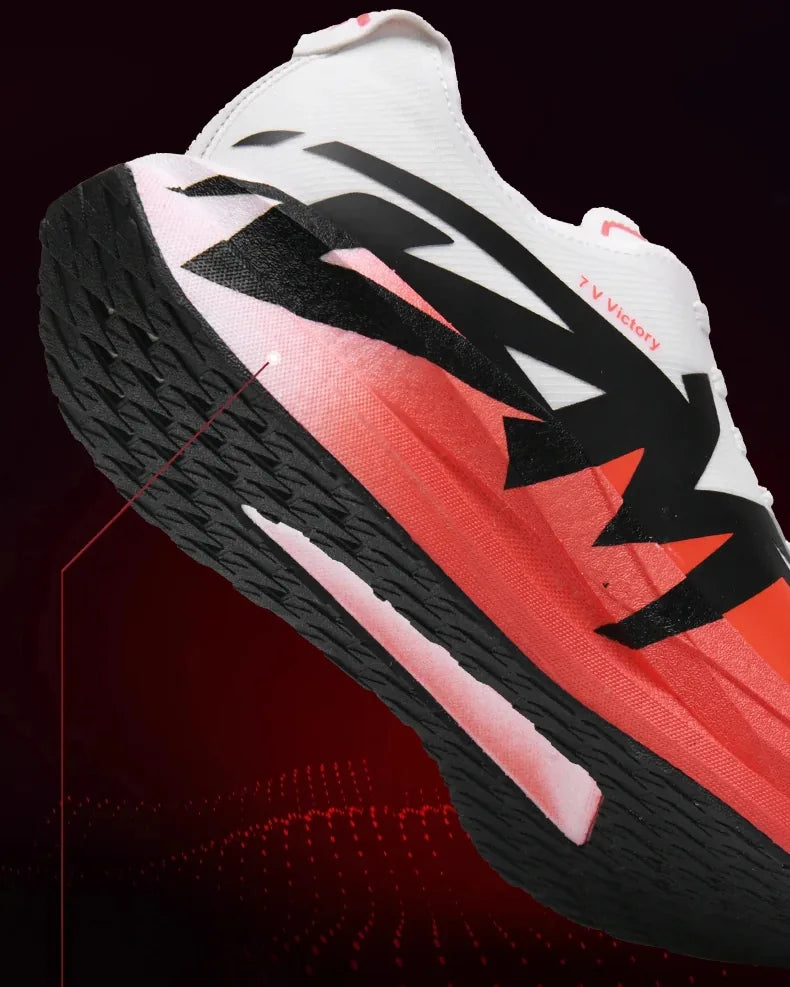 Side view of the Asphalt popcorn-foam midsole