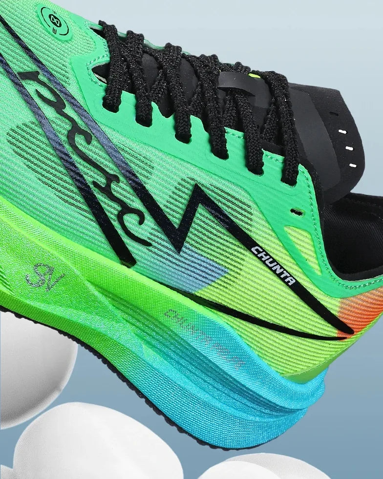 Gale midsole with popcorn foam beads
